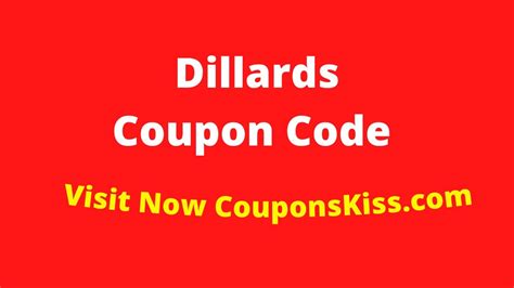 dillards coupons 2024|dillard's free shipping code 2024.